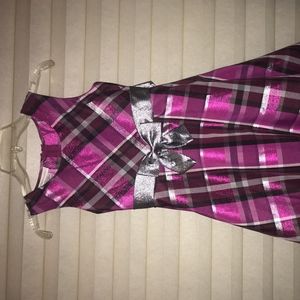 Kids purple fancy dress